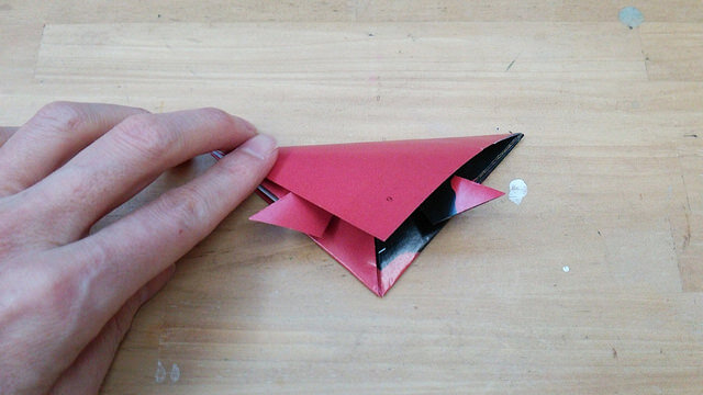 折り紙、かぶと、しおり