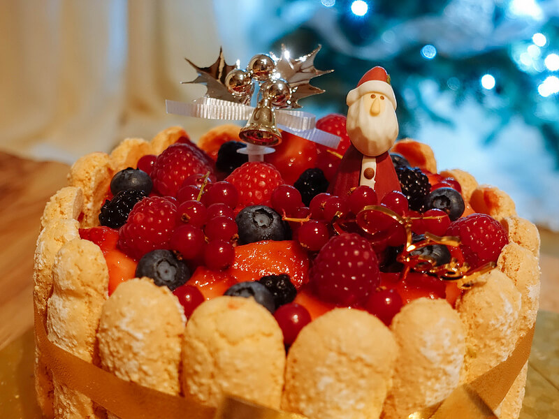 東郷町bebe べべ 洋酒香るベリーたっぷり 大人のクリスマスケーキ いまじん東海
